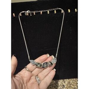 Touchstone Crystal‎ Armour Necklace 18" NEW
